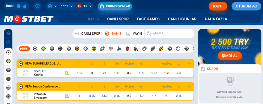 Mostbet Bahis: Dünyanın en popüler bahis sitelerinden biri Mostbet Bahis: Dünyanın en popüler bahis sitelerinden biri